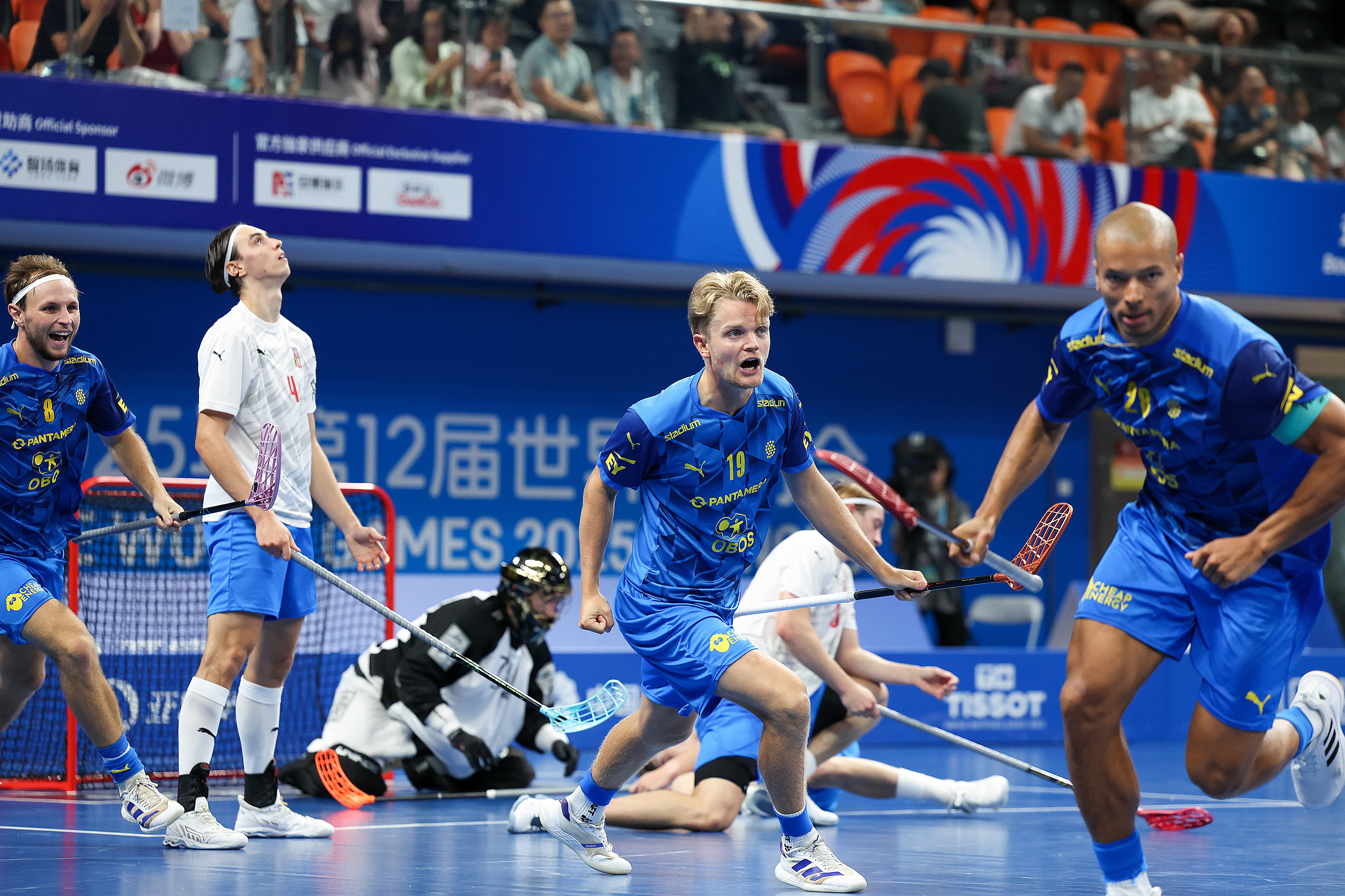 瑞典队完胜奥地利队，林高远点燃赛场