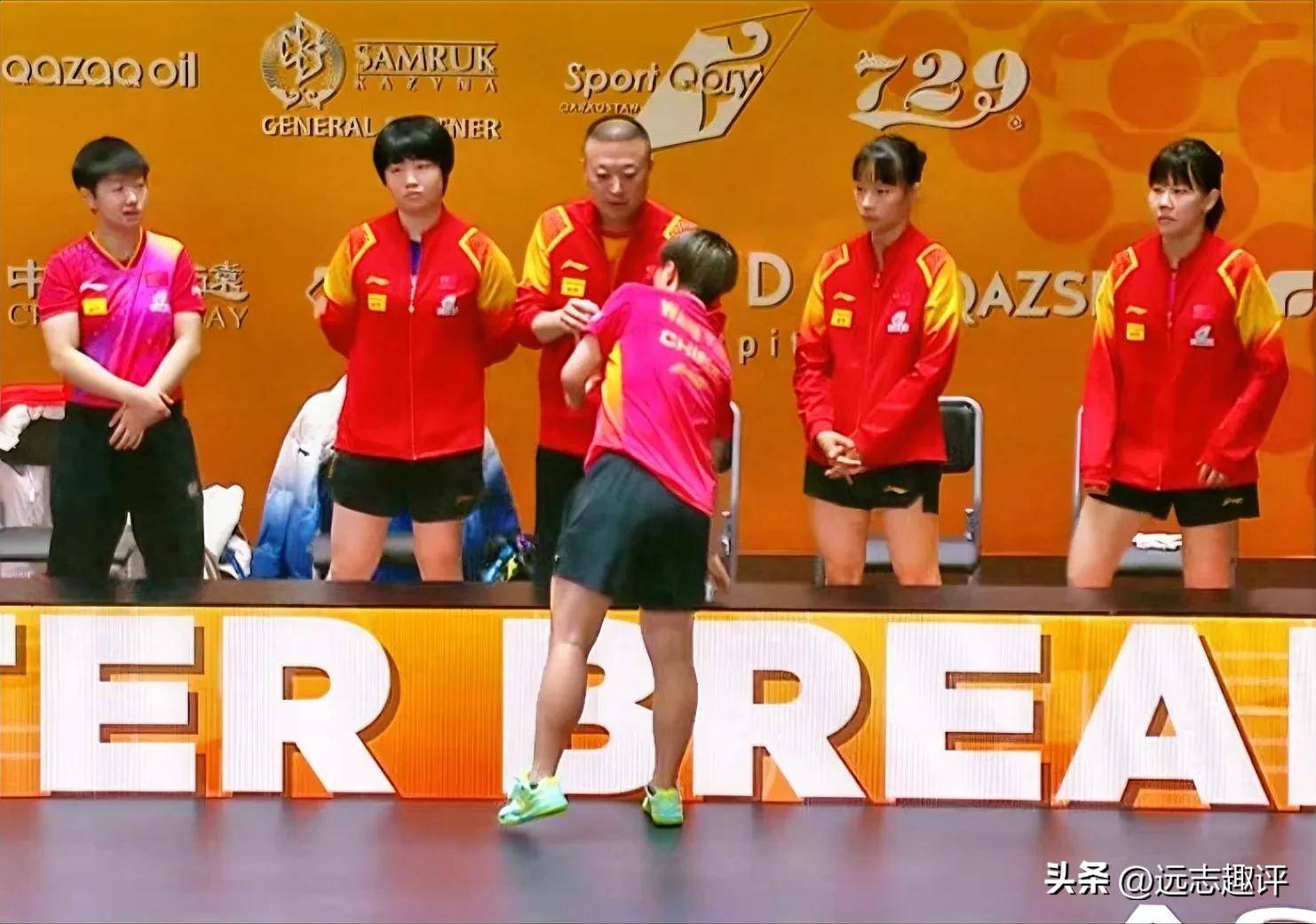 中国乒乓球队碾压韩国乒乓球队，张本智和惊艳世界的简单介绍